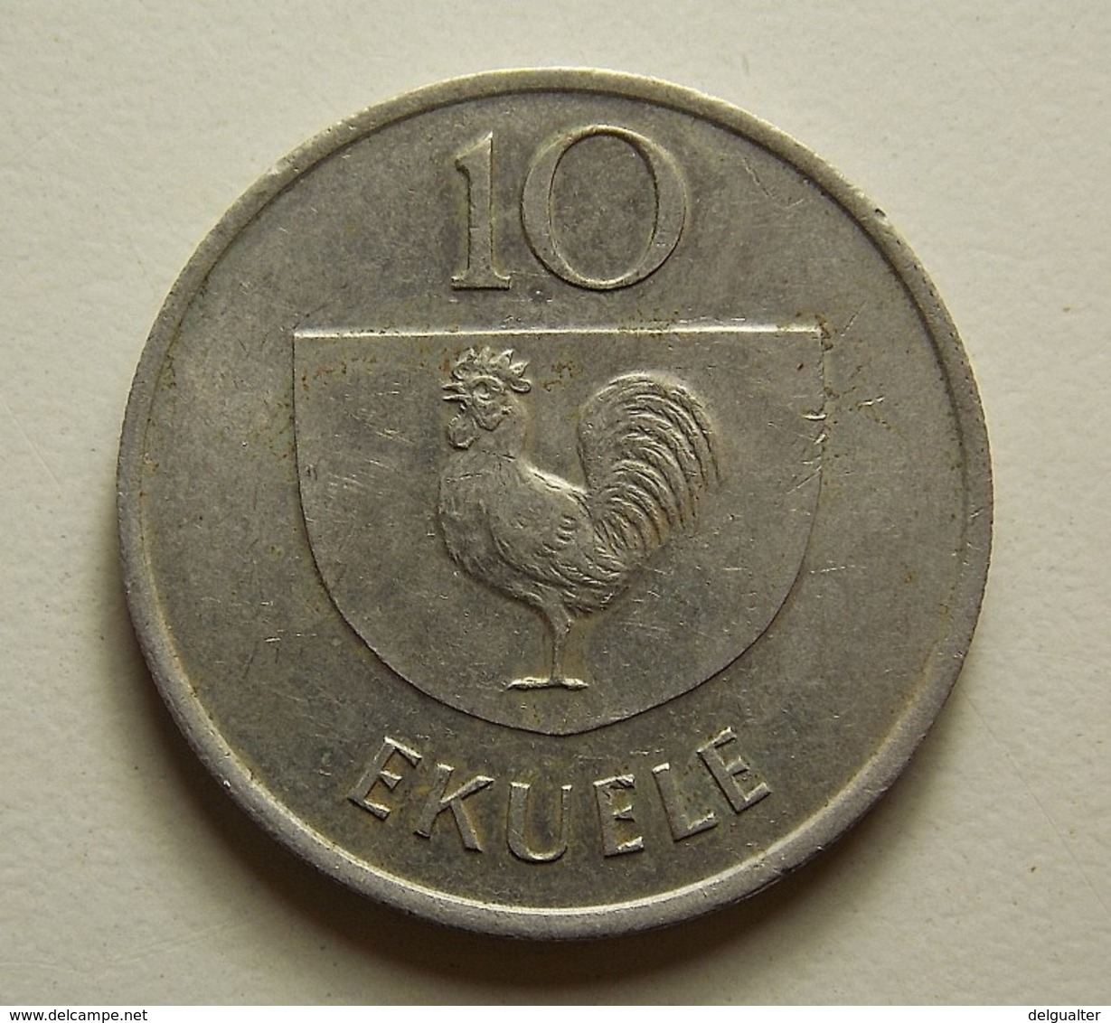 Equatorial Guinea 10 Ekuele 1975 - Guinée Equatoriale