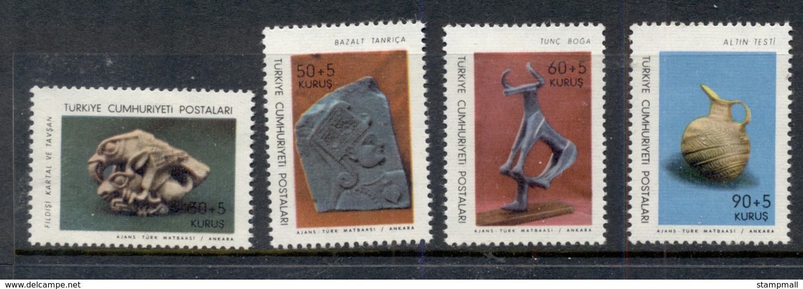 Turkey 1966 Archaeological Museum MUH - Unused Stamps