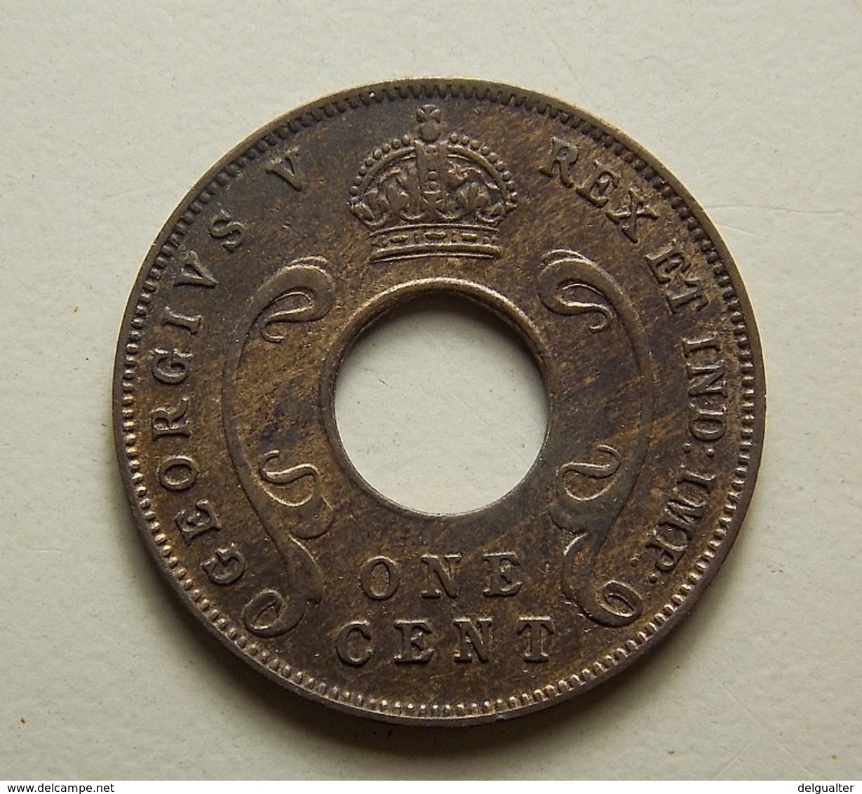 East Africa 1 Cent 1935 - British Colony