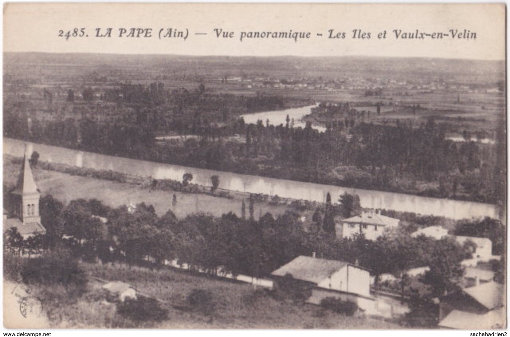 01. LA PAPE. Vue Panoramique. Les Iles Et Vaulx-en-Velin. 2485 (1) - Non Classés