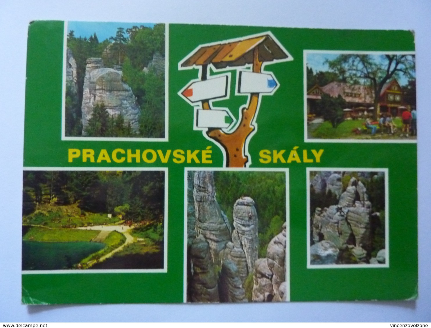 Cartolina Viaggiata "PRACHOVSKE SKALY" 1970 - Repubblica Ceca