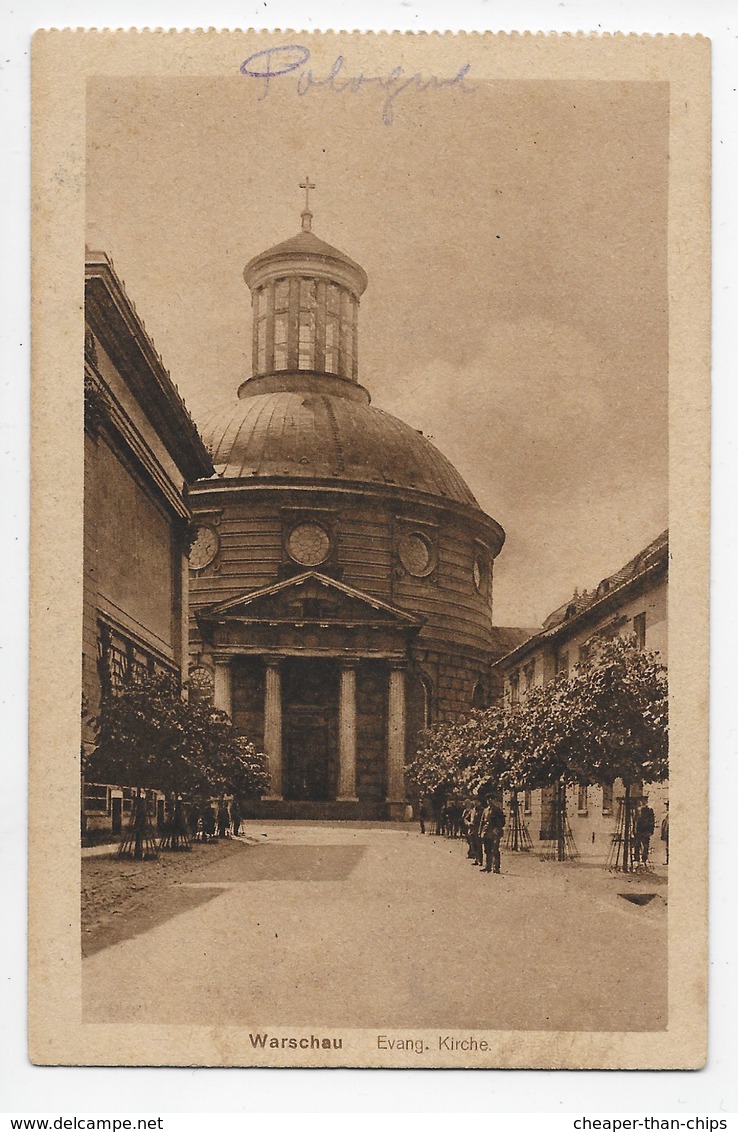 Warschau - Evang. Kirche - Poland