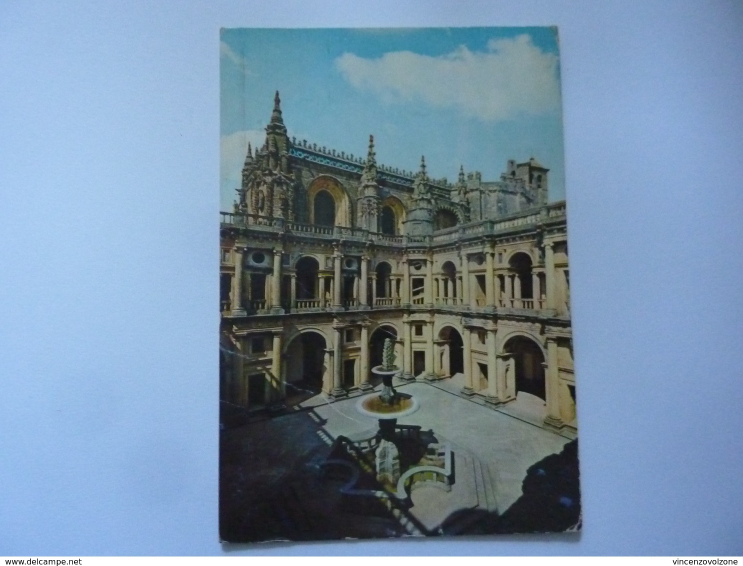 Cartolina  Viaggiata "TOMAR Claustro D. Joao III Do Convento Do Cristo" 1989 - Altri & Non Classificati