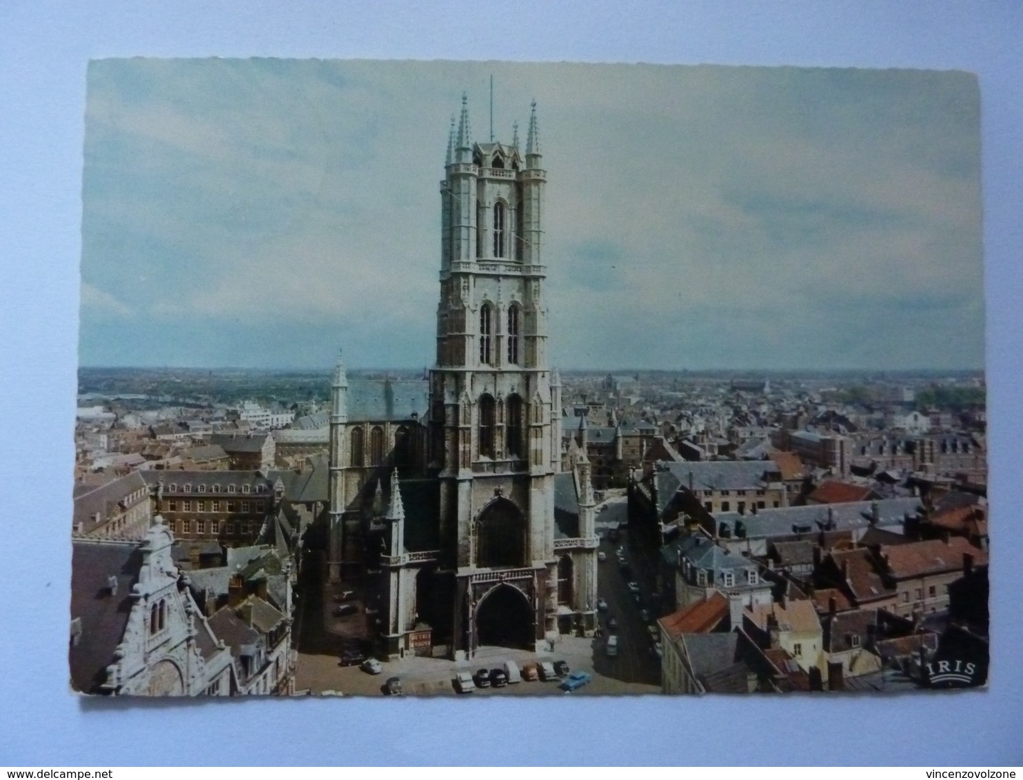 Cartolina  Viaggiata "GENT Eglise Saint Bavon" 1967 - Gent