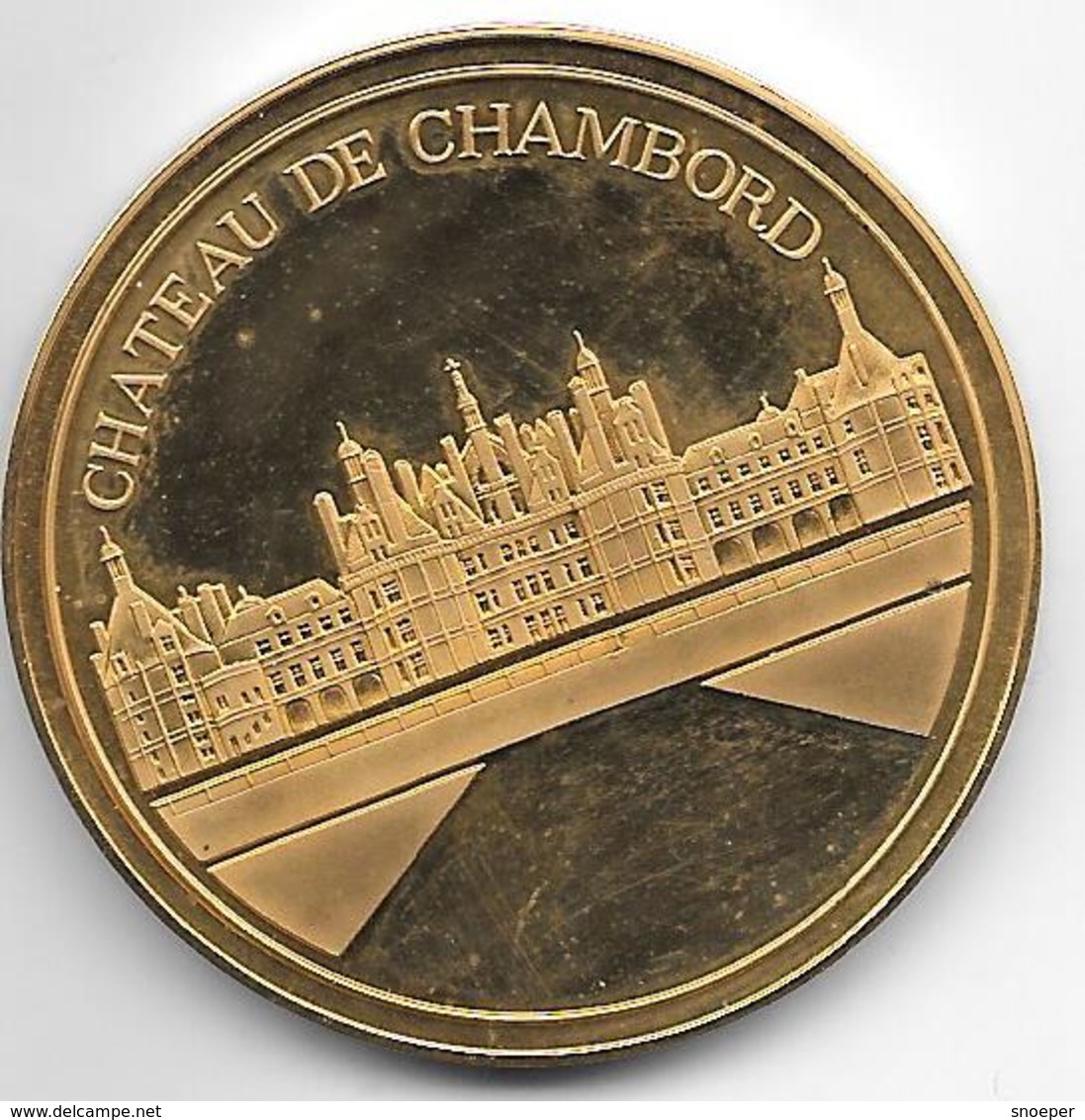 *medaille Chateau De Chambord-franqois 1er Roi De France - Autres & Non Classés