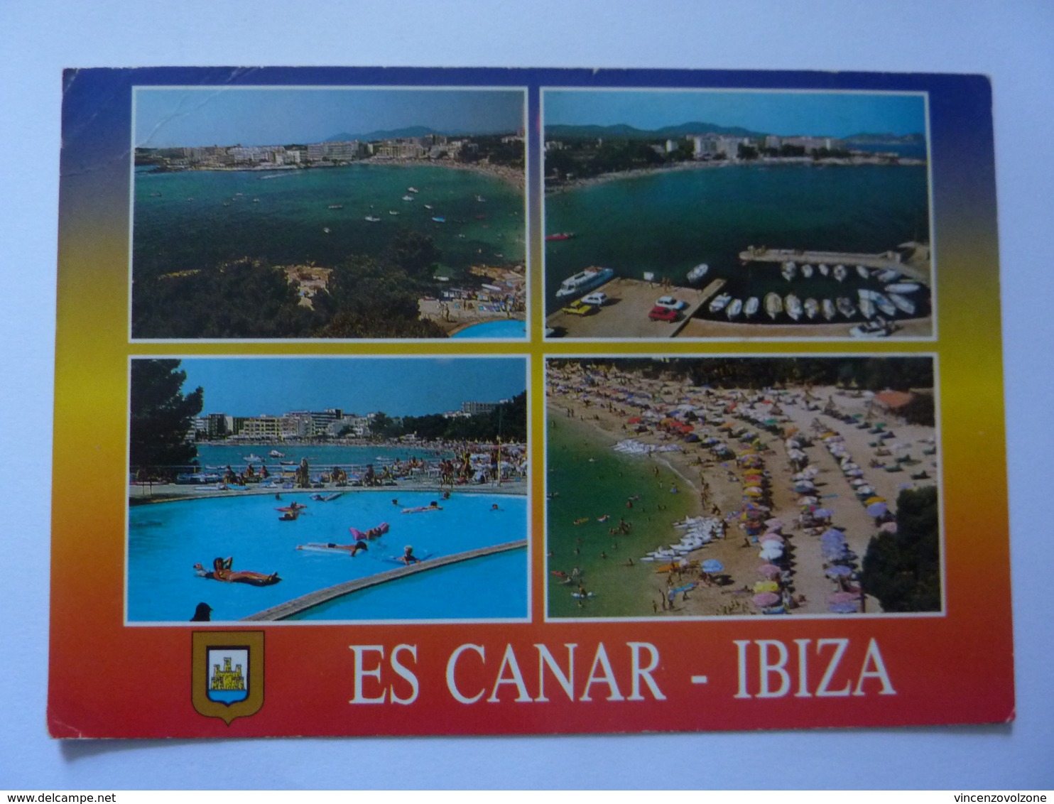 Cartolina  Viaggiata "ES CANAR IBIZA" 1990 - Ibiza