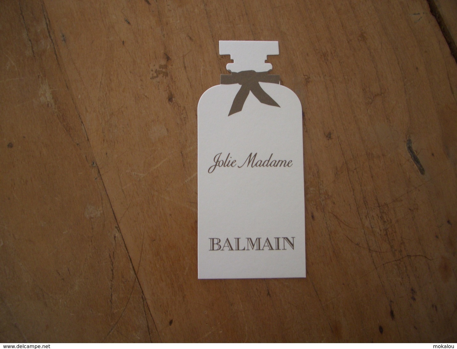 Carte Balmain Jolie Madame - Modern (from 1961)