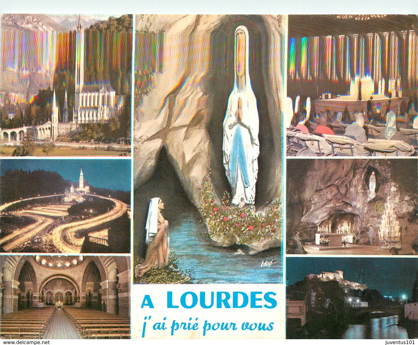 Lot de 10 CPSM LOURDES-Toutes scannées-1      L2790