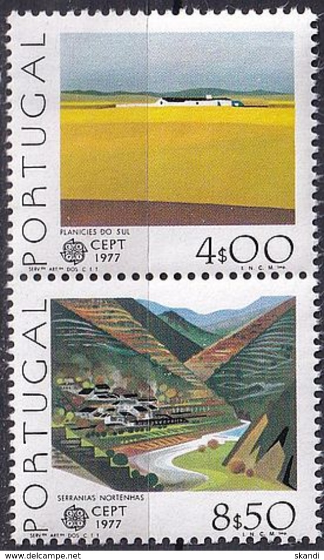 PORTUGAL 1977 Mi-Nr. 1360/61 X ** MNH - Ungebraucht
