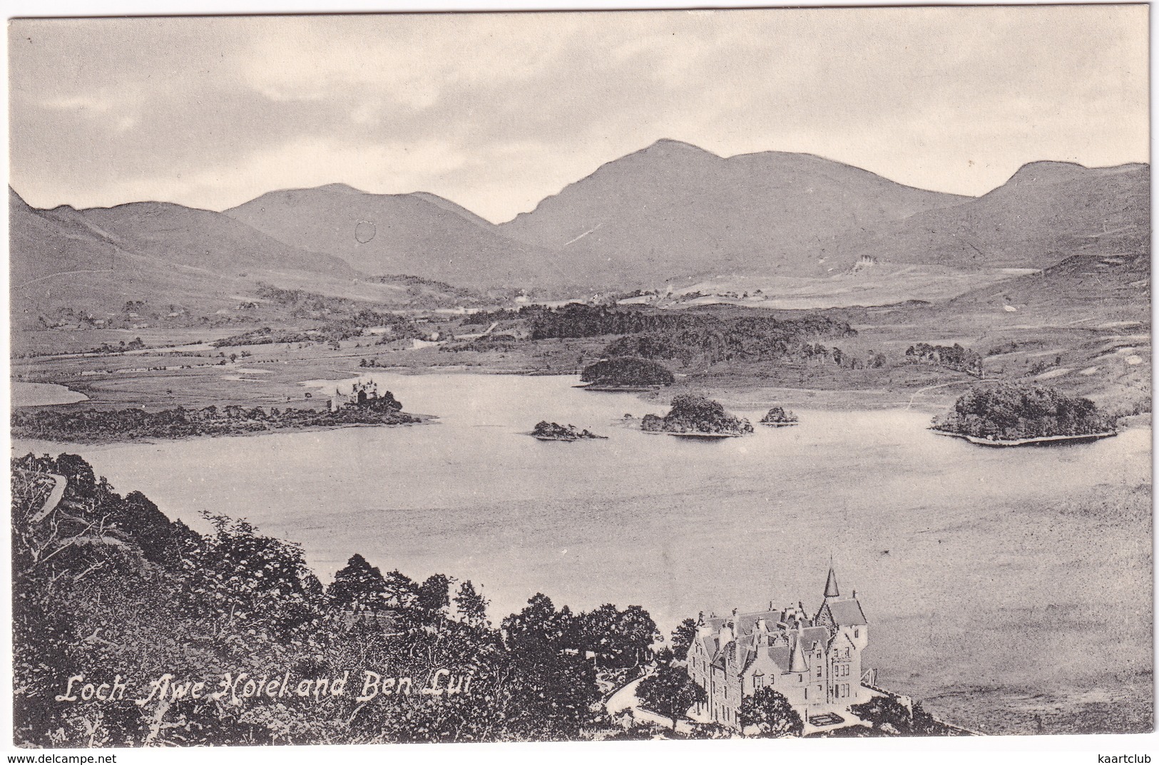 Loch Awe Hotel And Ben Lui - (Scotland) - Argyllshire