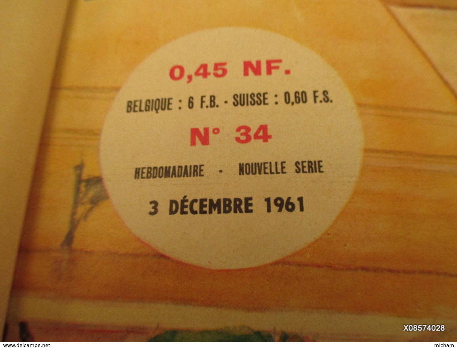 Album Relié De 12 Exemplaires De  Bernadette  1961 -  1962  N° 38 - Bernadette