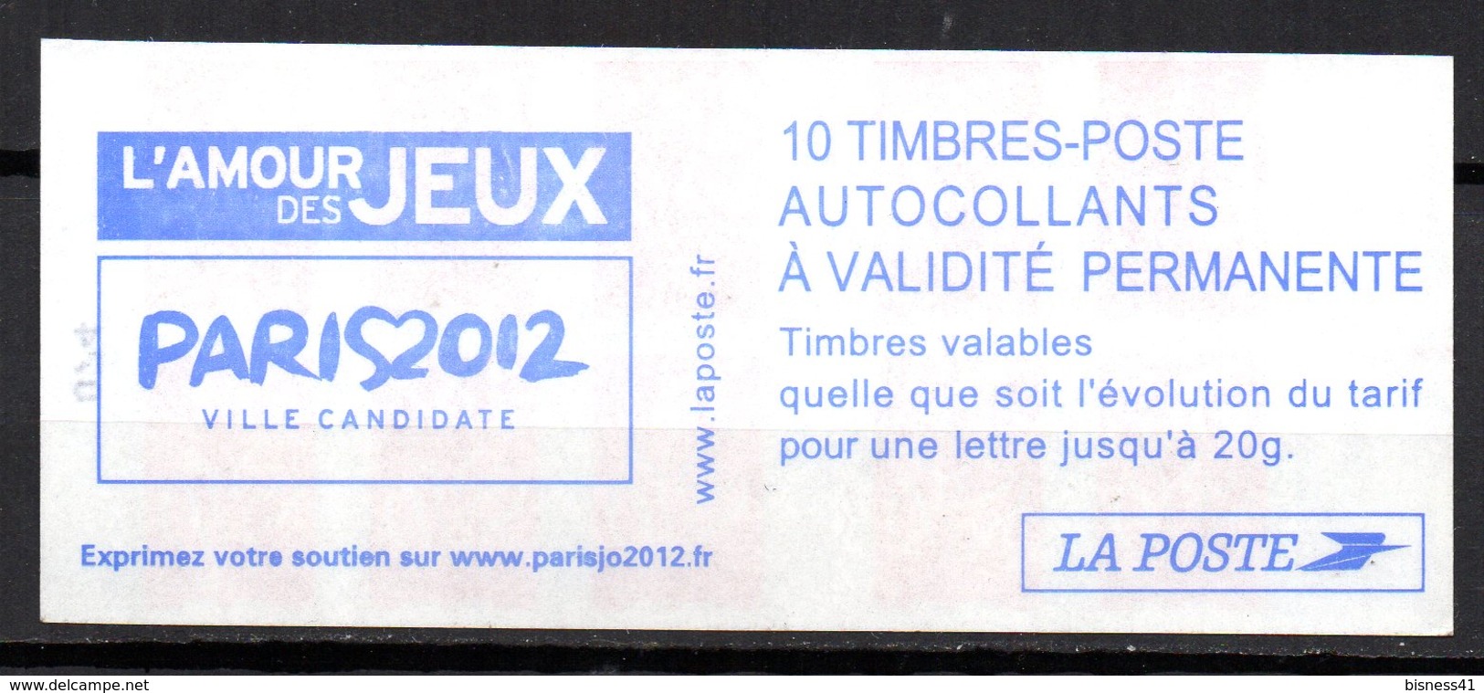 France Variété Carnet Usage Courant Lamouche + Date + Sans Phosphore  N° 3744 C1/ C548 Neuf XX MNH - Autres & Non Classés