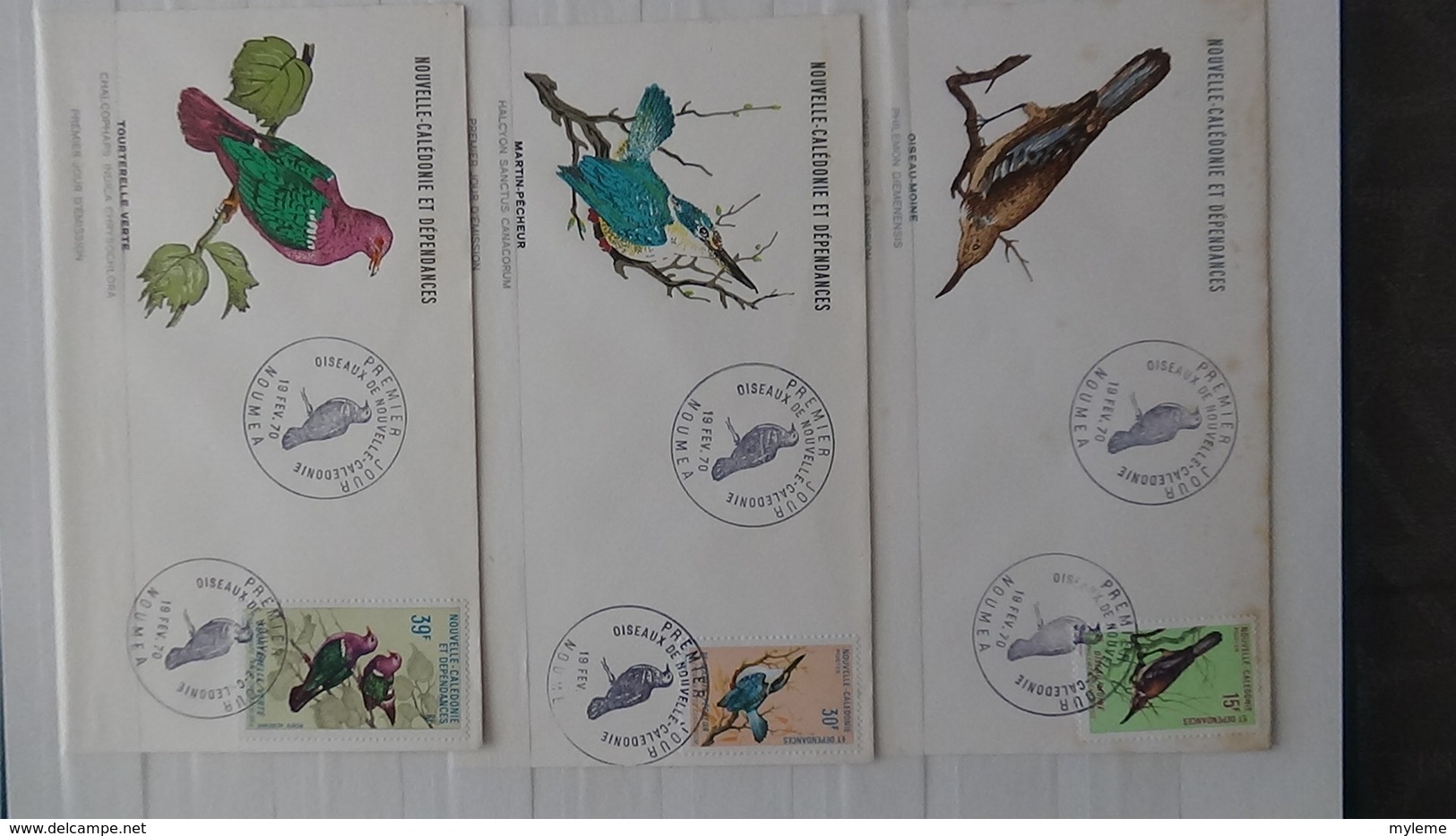 Lot De 48 Enveloppes 1er Jour De Nouvelle Calédonie.Pas Commun !!! - Collections (en Albums)