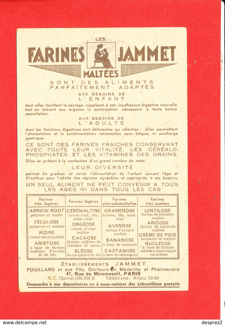 Vieilles Provinces De France FOLKLORE La Touraine Cpa Animée Signée Jean Droit  Edité Par Les Farines Jammet - Droit