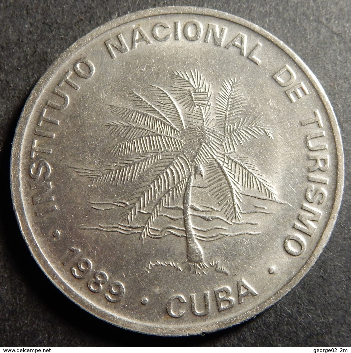 Cuba Intur 50 Centavos 1989 KM#461 Top Grade Rare! - Cuba