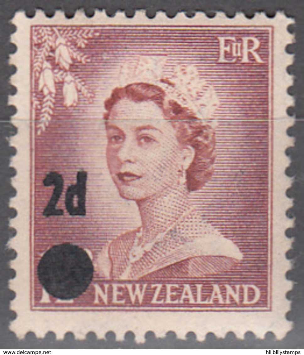 NEW ZEALAND    SCOTT NO  319     MINT HINGED        YEAR  1958 - Unused Stamps