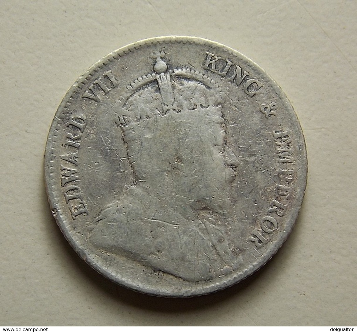 Hong Kong 10 Cents 1904 Silver - Hong Kong