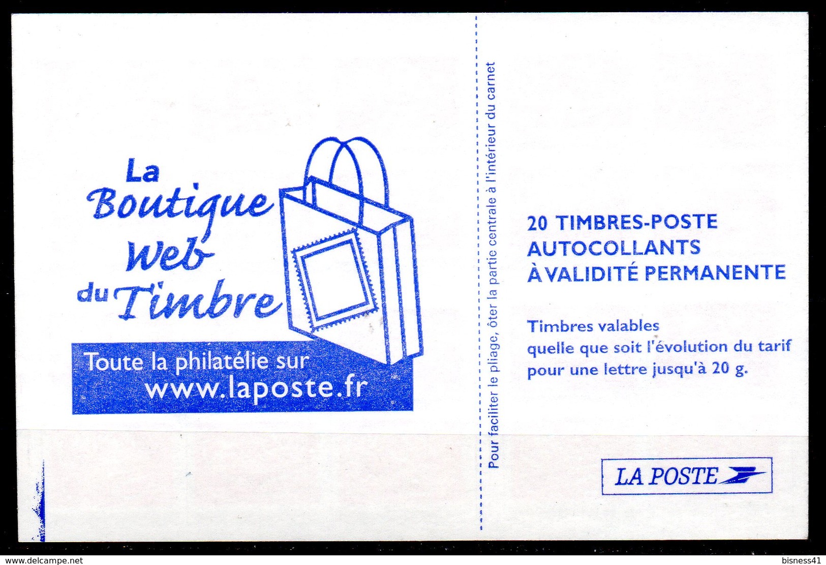 France Variété Carnet Usage Courant Lamouche  + Phosphore  N° 3744 C3 / C550 Neuf XX MNH - Autres & Non Classés