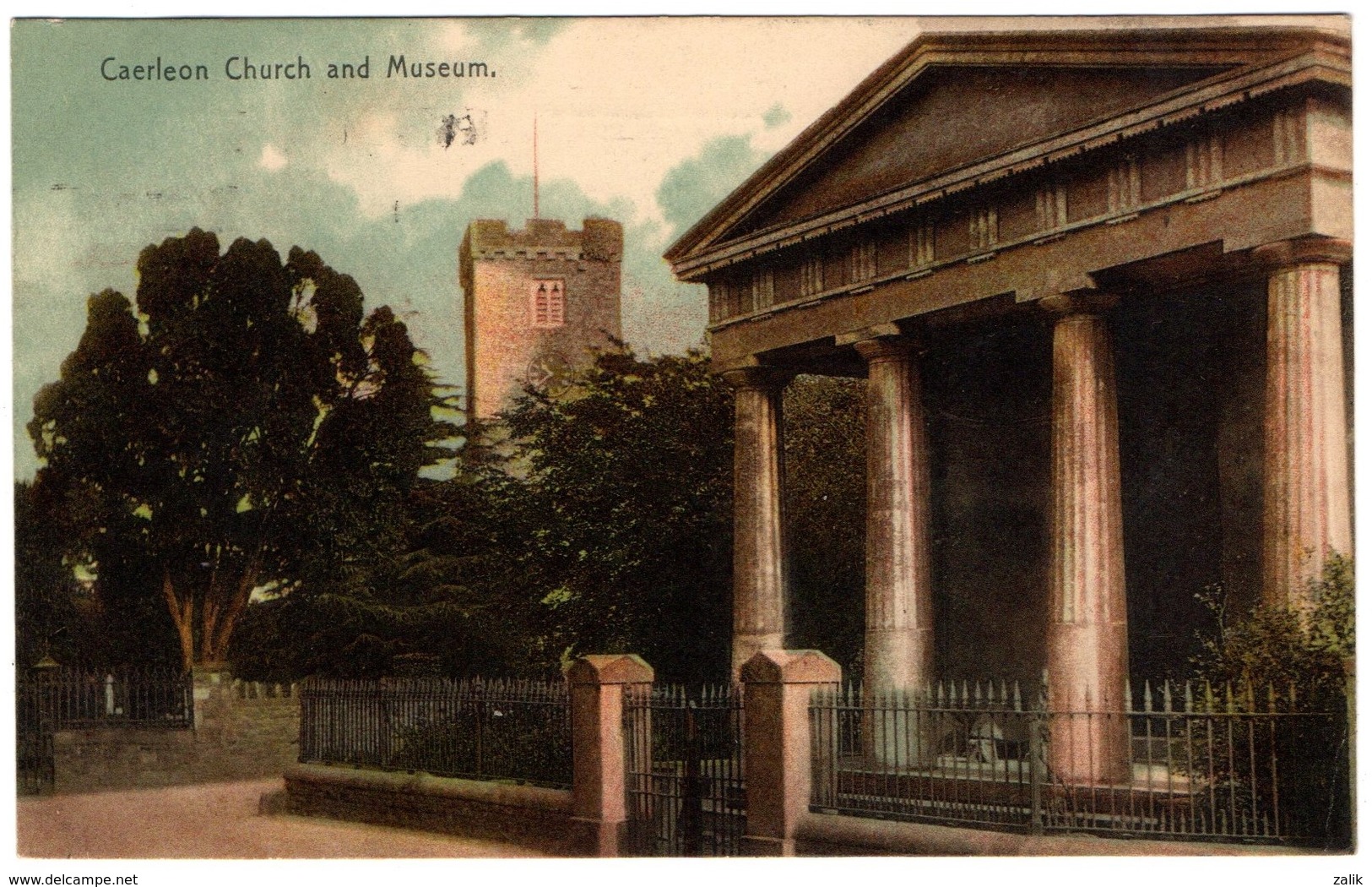 CPA - Newport - Caerleon Church And Museum. - Autres & Non Classés