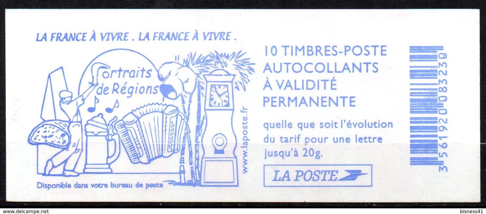 France Carnet Usage Courant Lamouche + Date Basse  N° 3744 C4 / C551 Neuf XX MNH - Autres & Non Classés