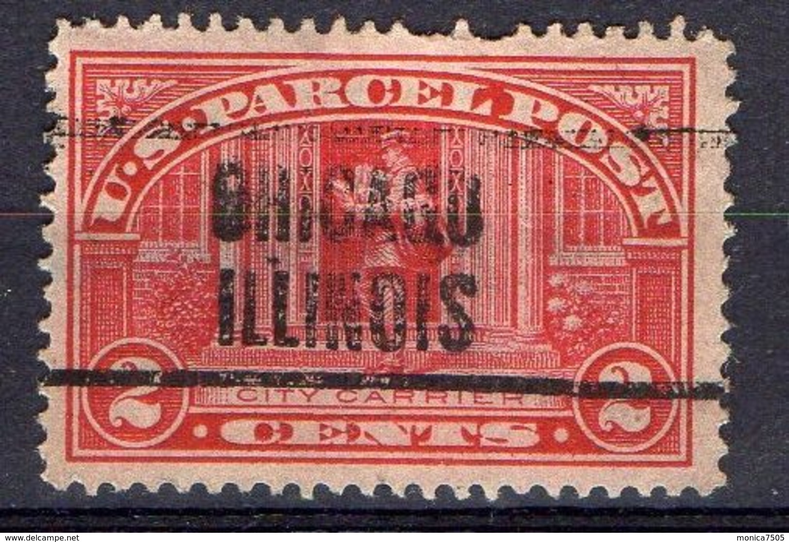 ETATS-UNIS (  COLIIS  POSTAUX ) Y&T  N° 2  TIMBRE  BIEN  OBLITERE  . - Used Stamps