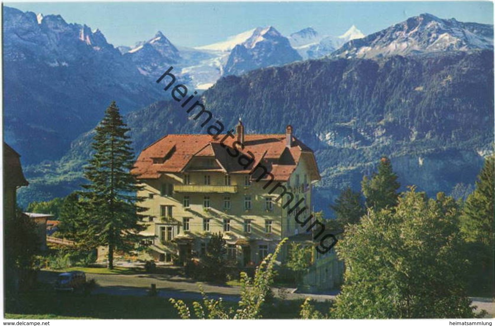 Hohfluh - Hasliberg - Hotel Alpenruhe - Foto-AK - Verlag Brügger AG Meiringen - Brügg