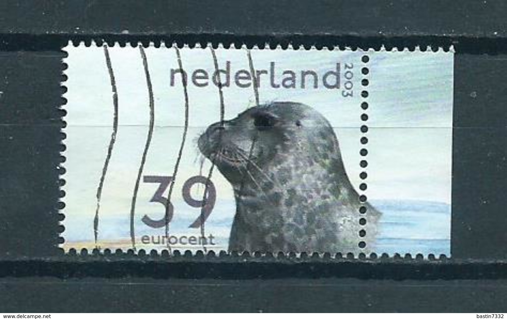 2003 Netherlands Seal,zeehond Used/gebruikt/oblitere - Gebruikt