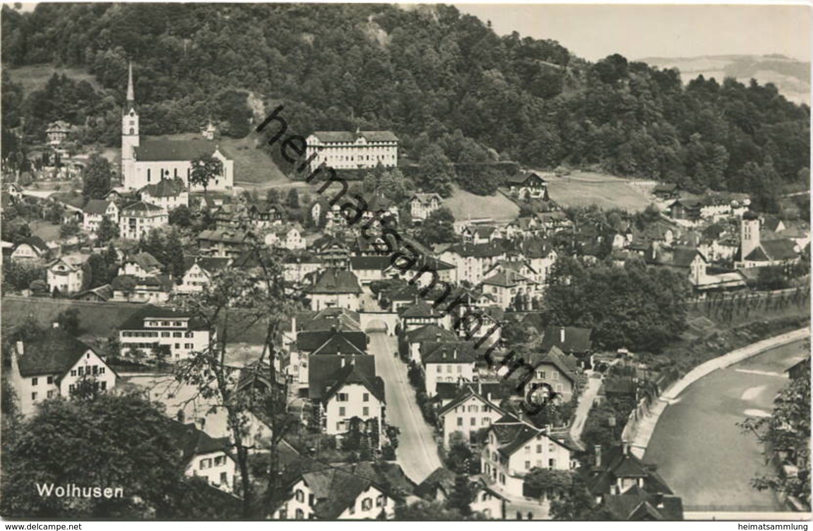 Wolhusen - Verlag Sidler Wolhusen - Foto-AK - Rückseite Beschrieben 1950 - Wolhusen