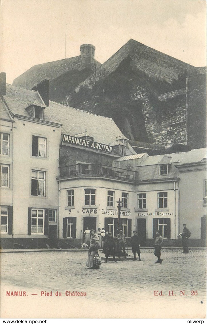 Namur - Pied Du Château - Café Du Commerce - Namen