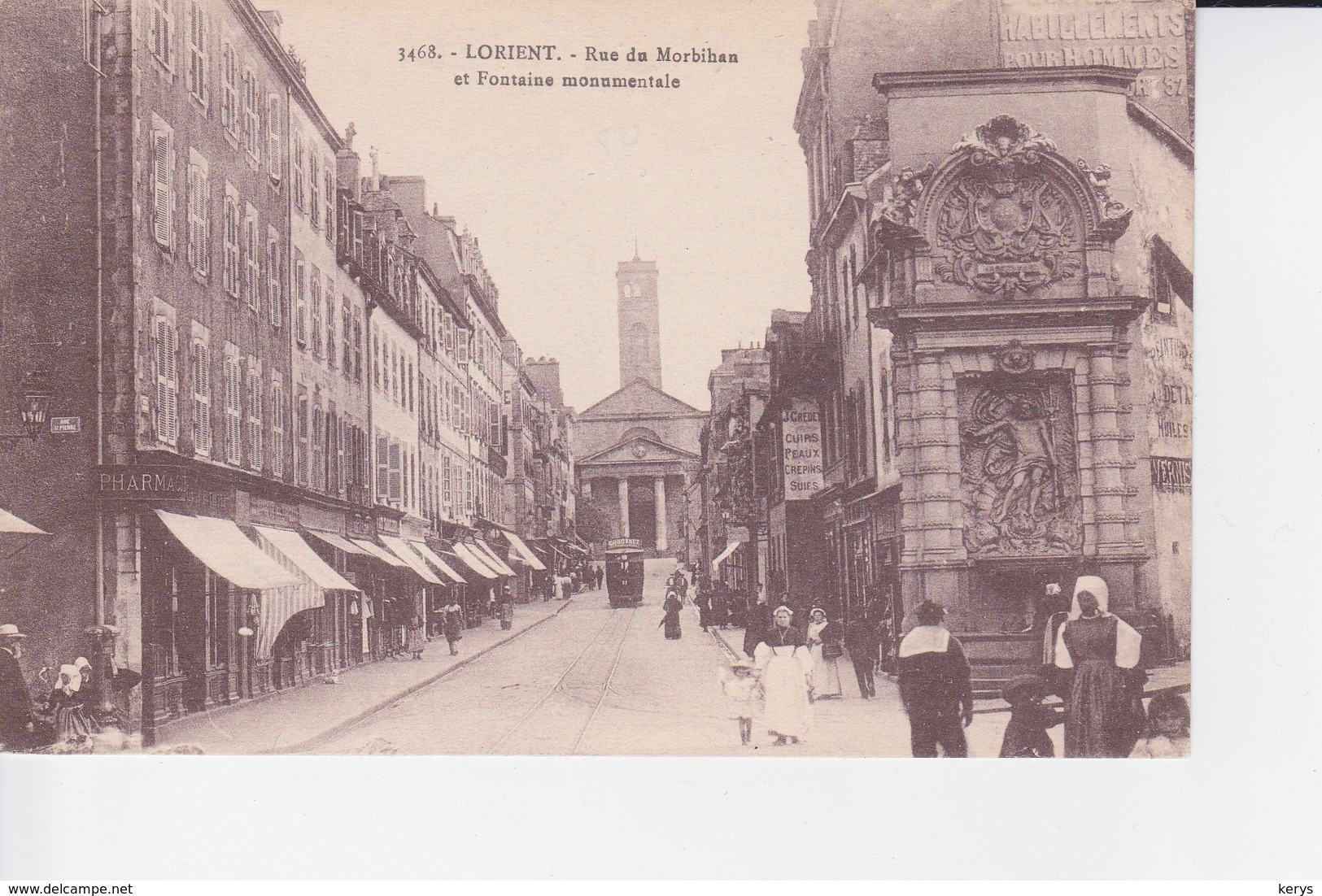 Fontaine Monumentale , Rue De Morbihan - Lorient - Monumenti