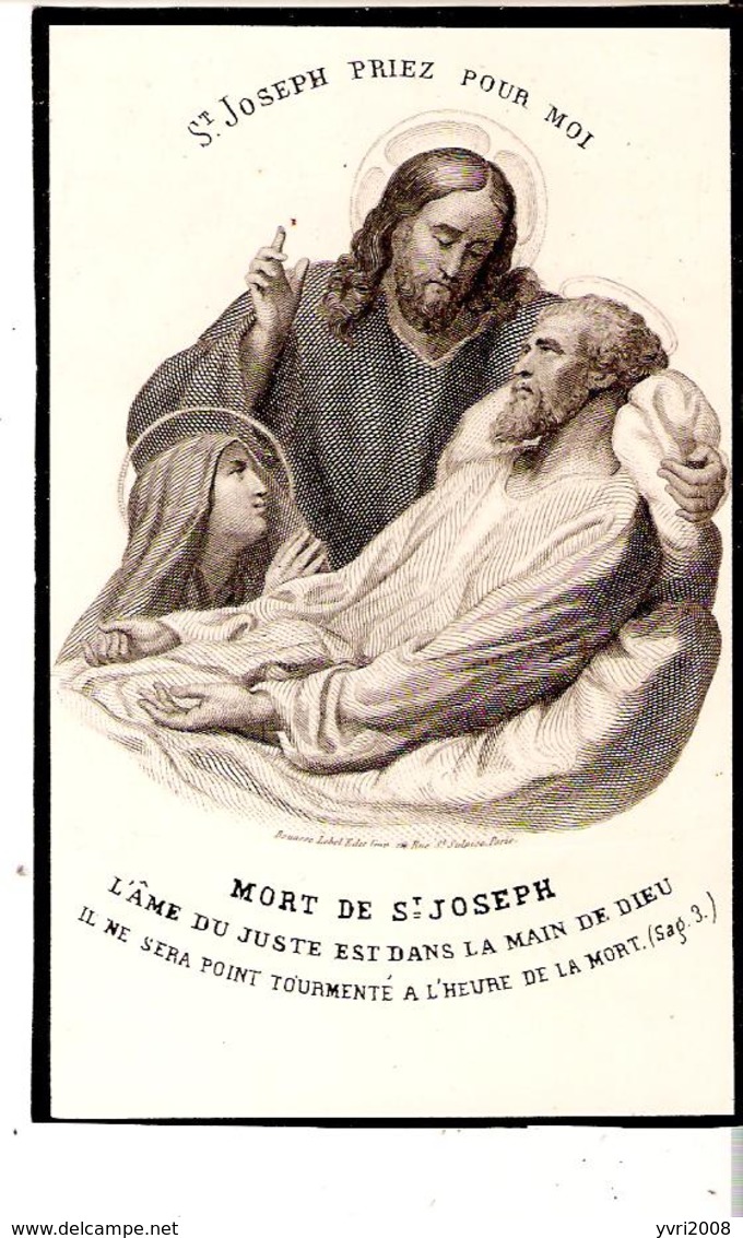 Faire-part Décès Raymond Florent MARQUIS D'AURAY De St. POIS Au Château Le 19/6/1867. - Obituary Notices