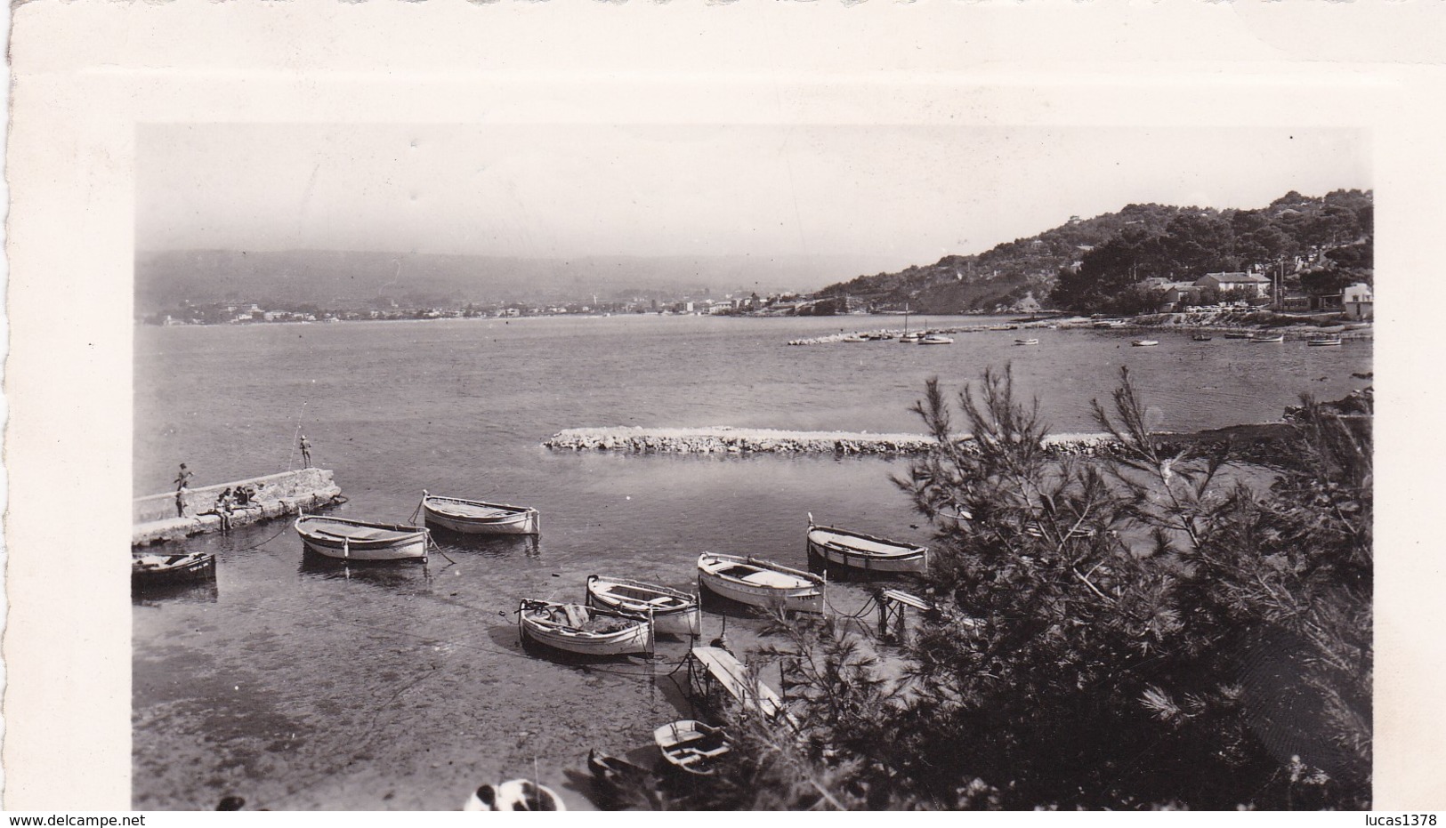 83 / SAINT CYR SUR MER / LE PORT DE LA MADRAGUE / CIRC 1956 - Saint-Cyr-sur-Mer