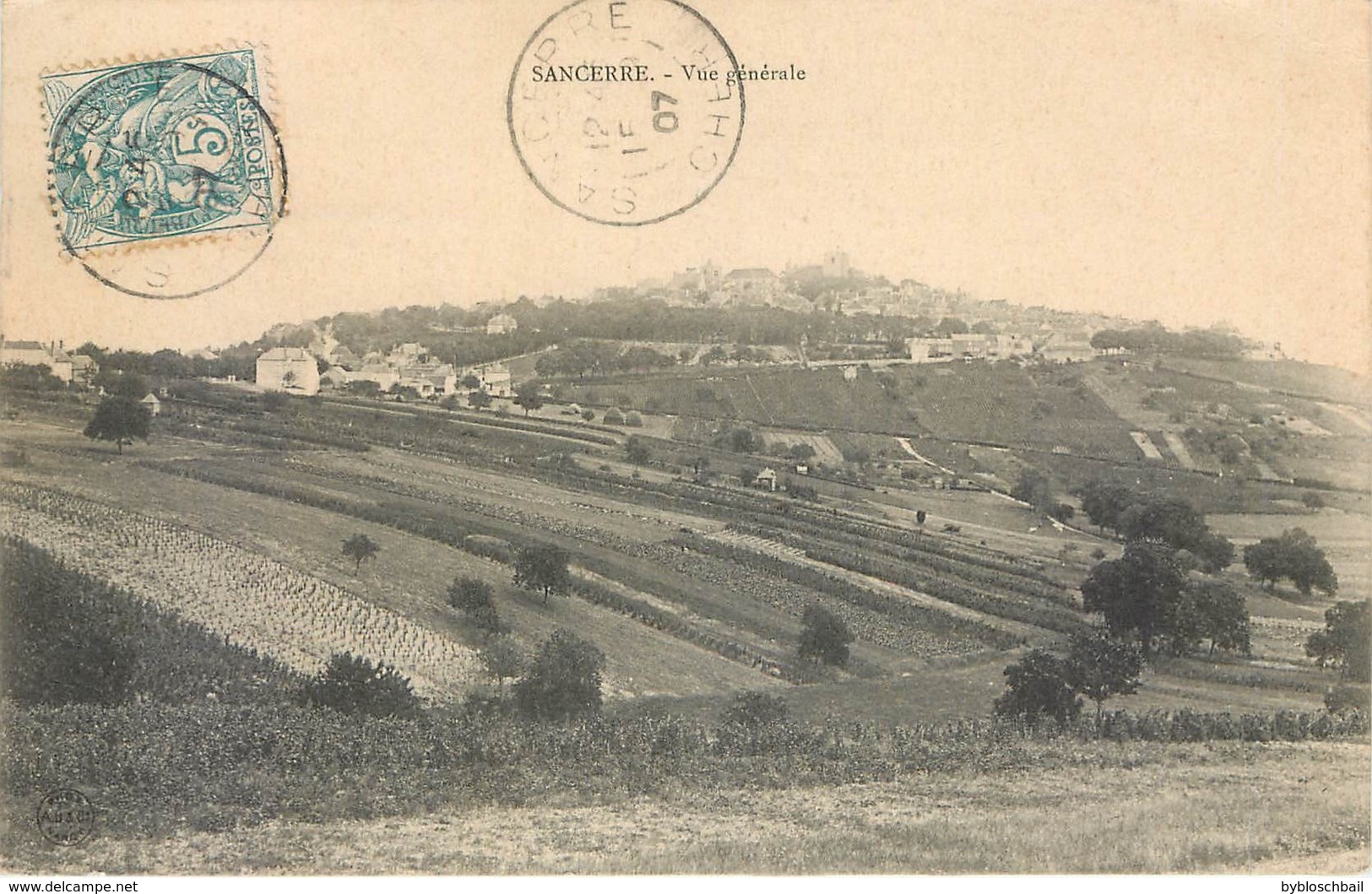 Lot 2 CPA 18 Cher Sancerre Vue Generale Et Vue Generale Au Couchant - Sancerre