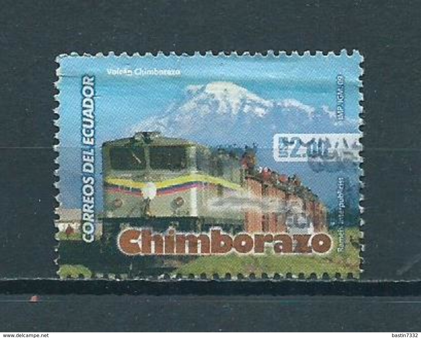 2009 Ecuador Chimborazo,railways,treinen,trains,zug Used/gebruikt/oblitere - Ecuador