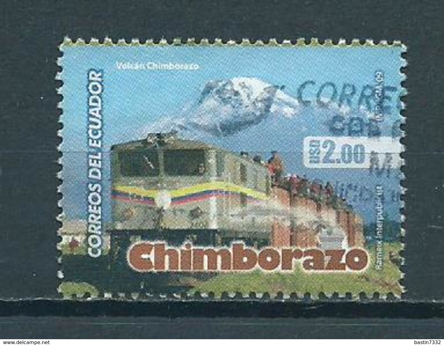 2009 Ecuador Chimborazo,railways,treinen,trains,zug Used/gebruikt/oblitere - Ecuador