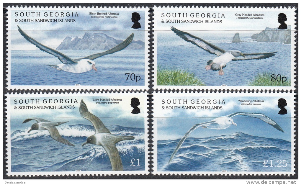 South Georgia & South Sandwich Islands 2015 Albatros Neuf ** - Géorgie Du Sud