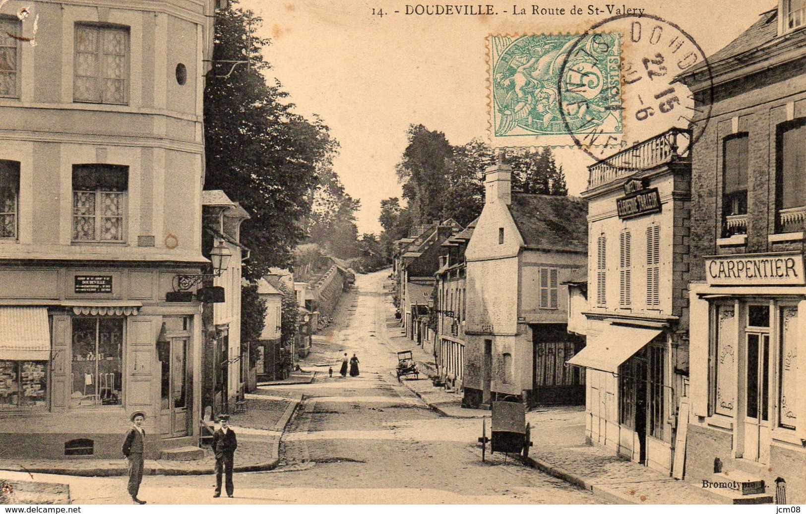 Doudeville La Route DeSt Valéry (trous De Punaise) - Autres & Non Classés