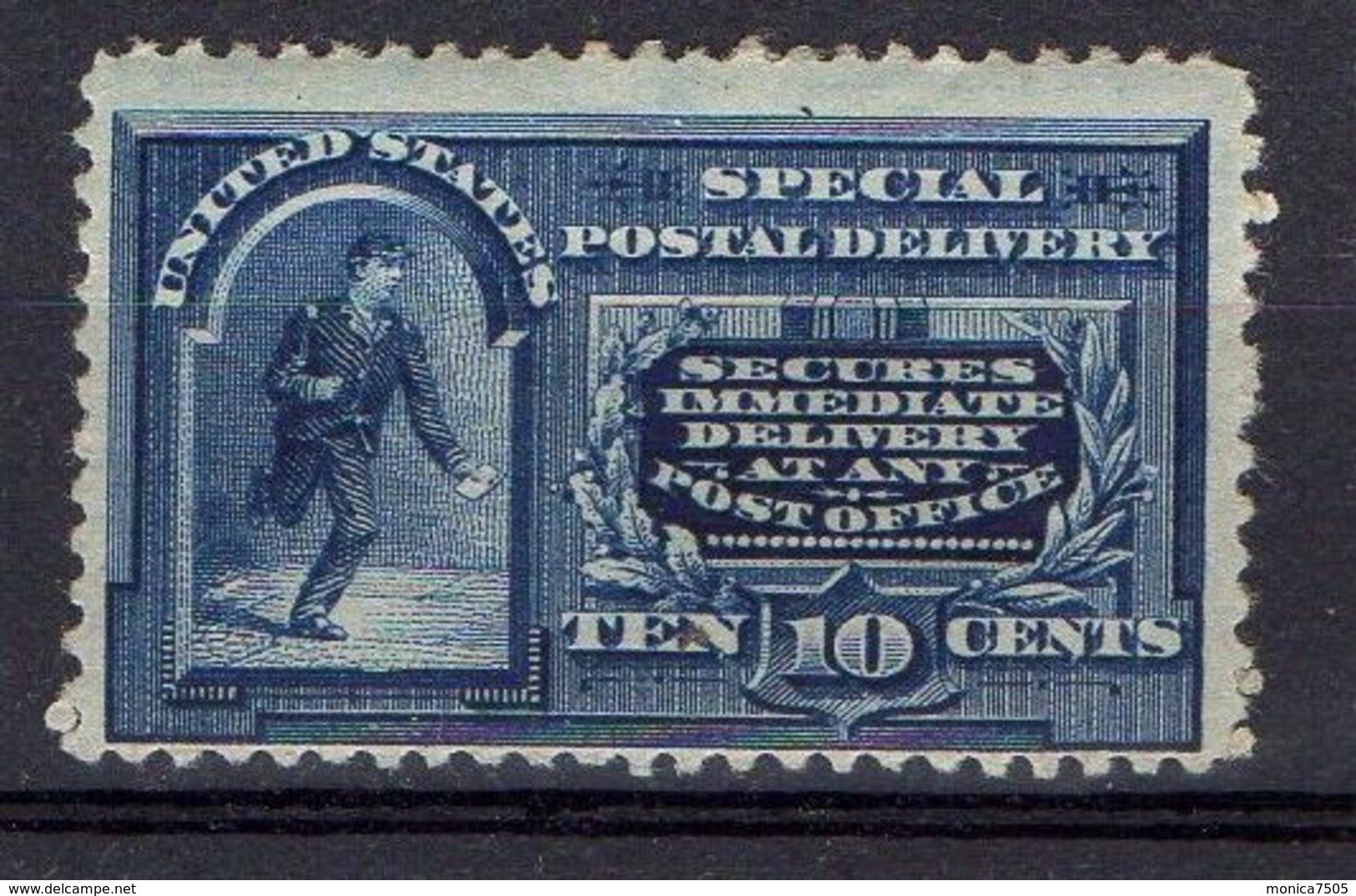 ETATS-UNIS (  EXPRES ) Y&T  N°  4  TIMBRE  NEUF  AVEC  TRACE  DE  CHARNIERE . - Unused Stamps