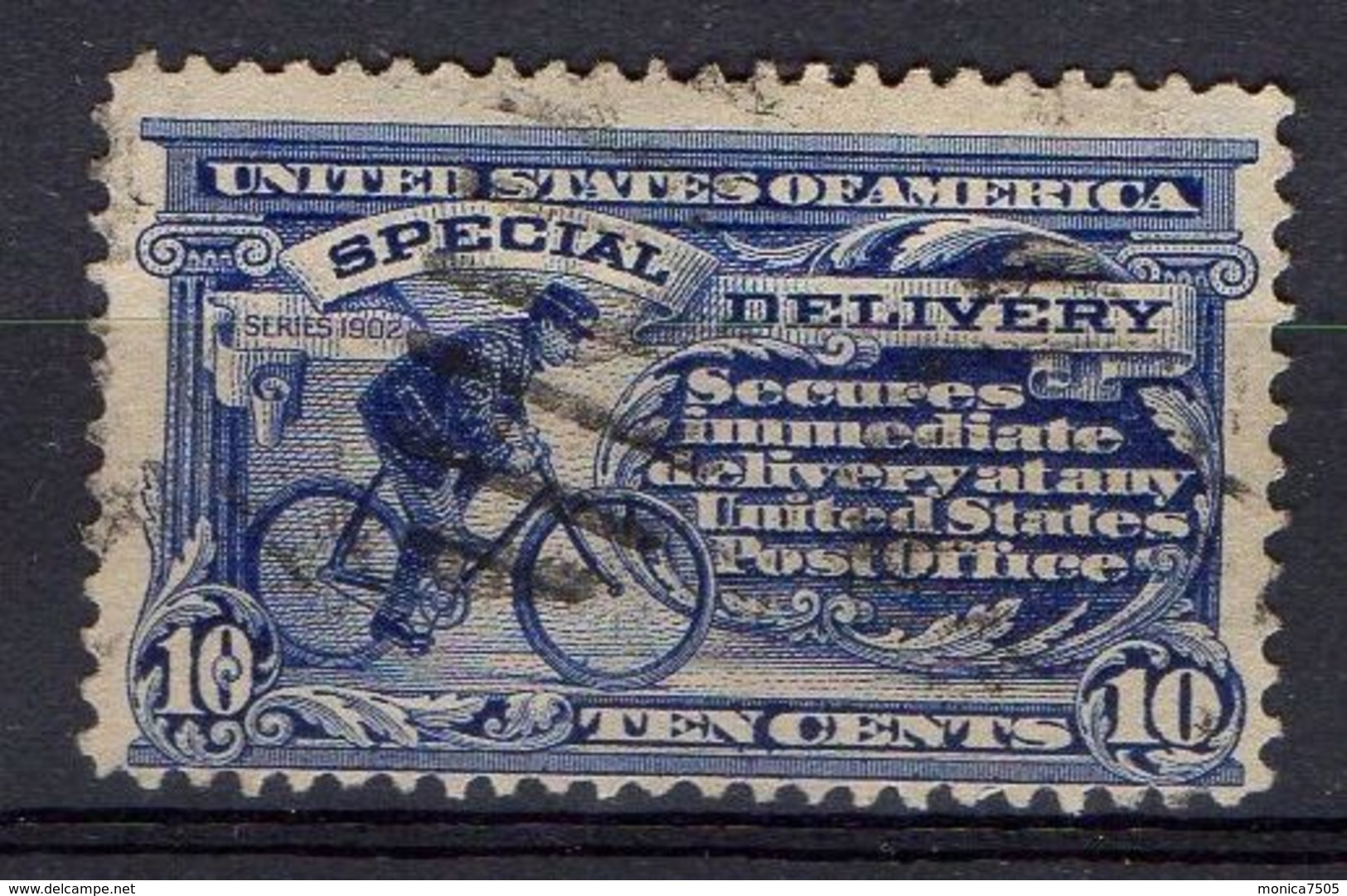 ETATS-UNIS (  EXPRES ) Y&T  N°  8  TIMBRE  BIEN  OBLITERE . - Used Stamps