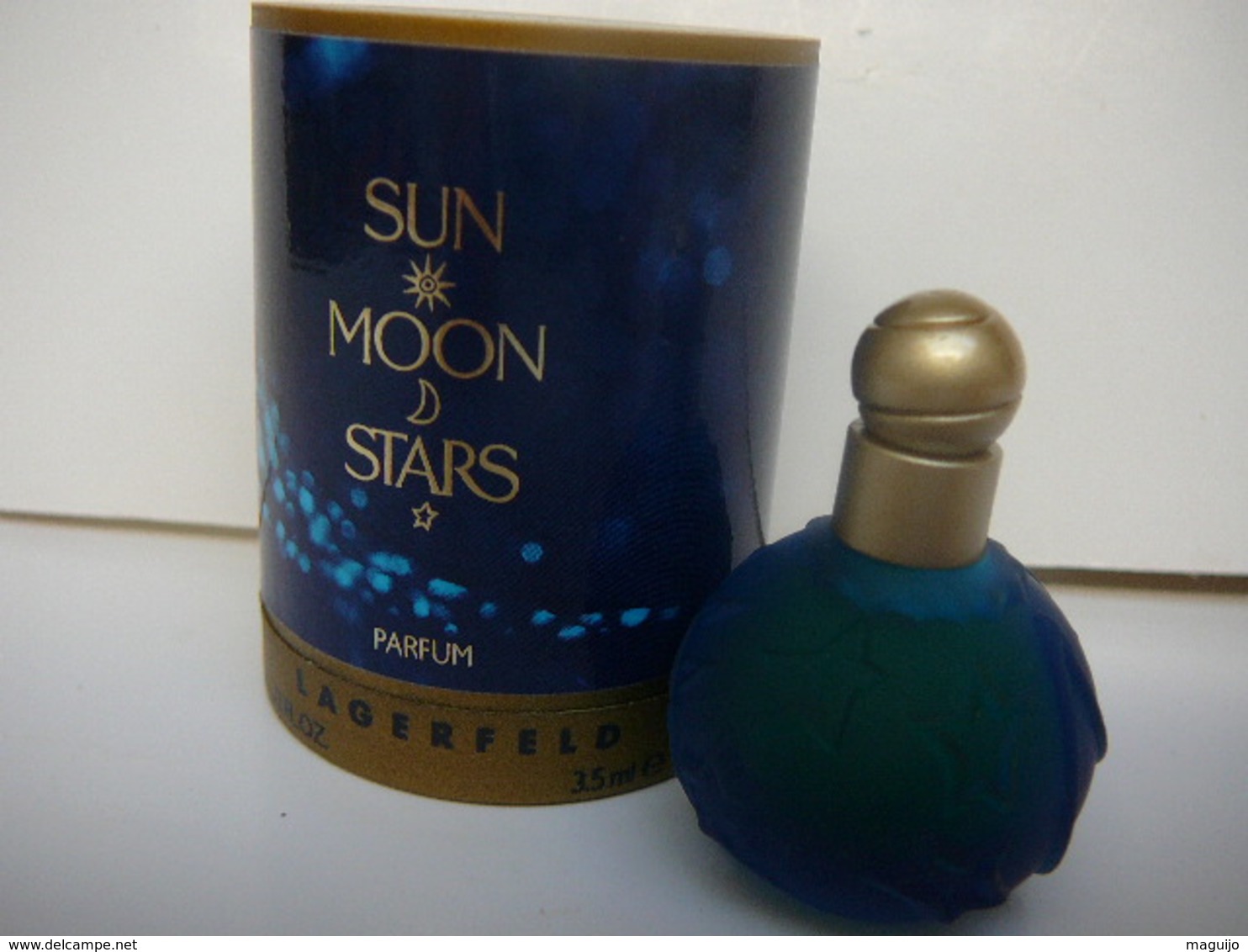 KARL LAGERFELD " SUN  MOON  STARS  " MINI  PARFUM 3,5 ML ML LIRE ET VOIR !! - Miniaturas Mujer (en Caja)