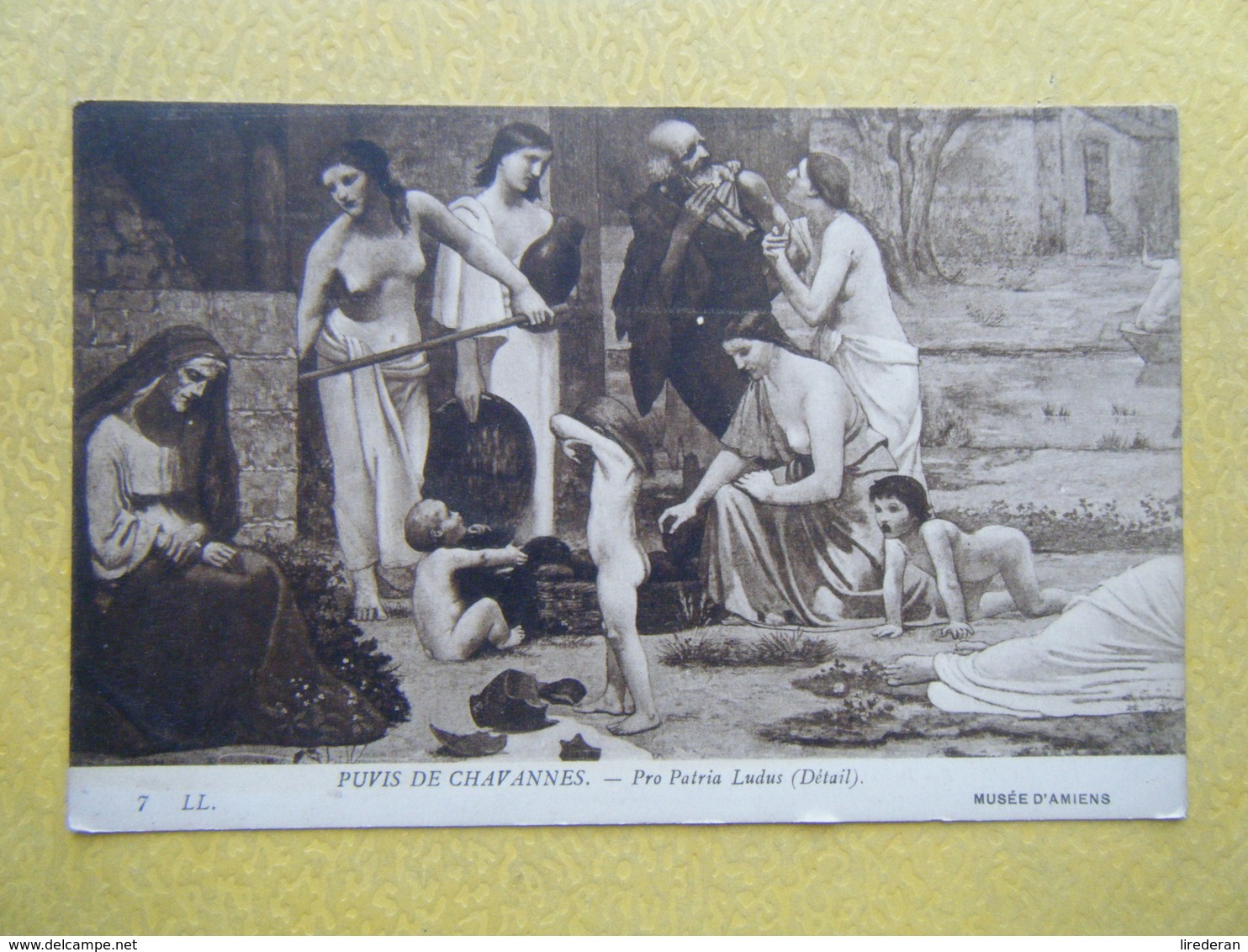 AMIENS. Le Musée. Pro Patria Ludus Par Puvis De Chavannes. - Amiens