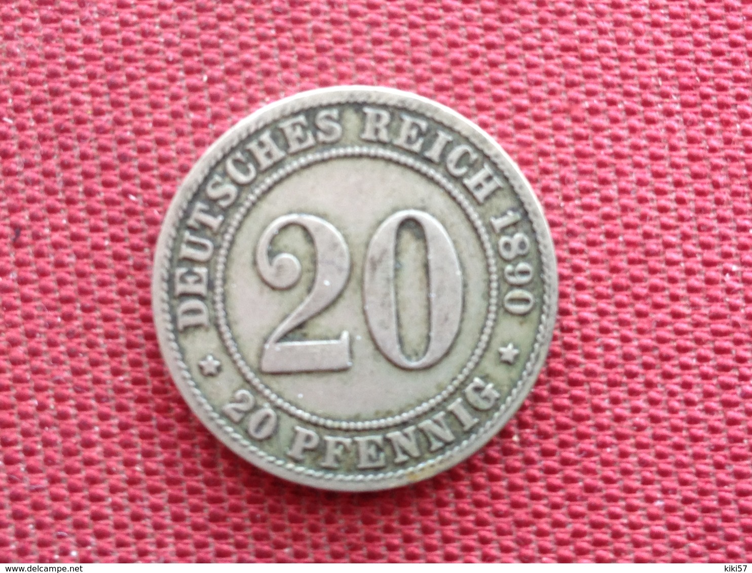 ALLEMAGNE Monnaie De 20 Pfennig 1890 G TTB Année RARE - 20 Pfennig