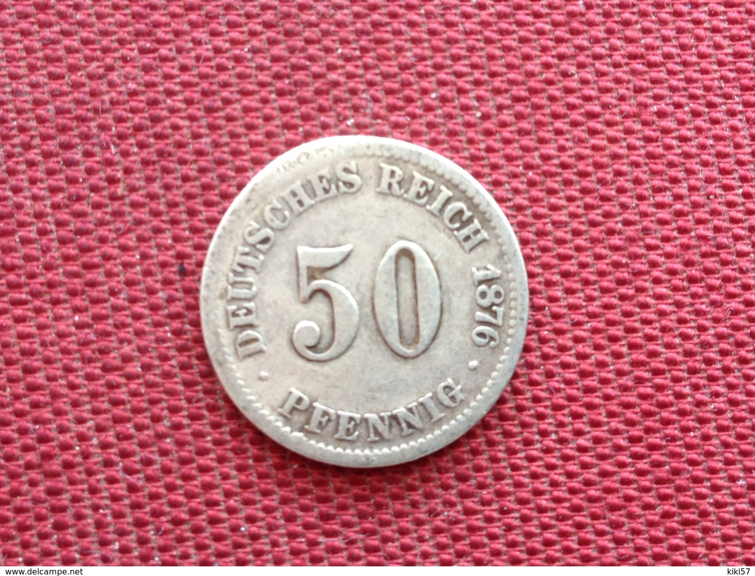ALLEMAGNE Monnaie De 50 Pfennig 1876 C - 20 Pfennig