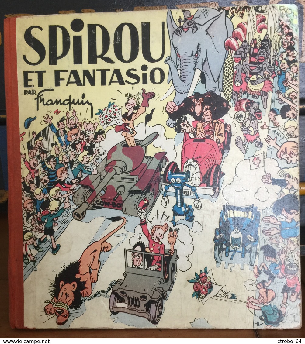 SPIROU ET FANTASIO - FRANQUIN  - Edition Originale Française De 1948 - Spirou Et Fantasio