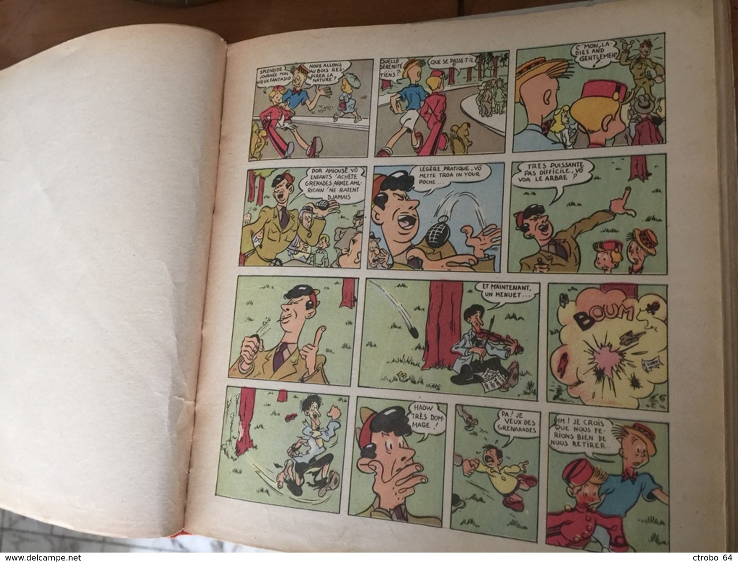 SPIROU ET FANTASIO - FRANQUIN  - Edition Originale Française De 1948 - Spirou Et Fantasio