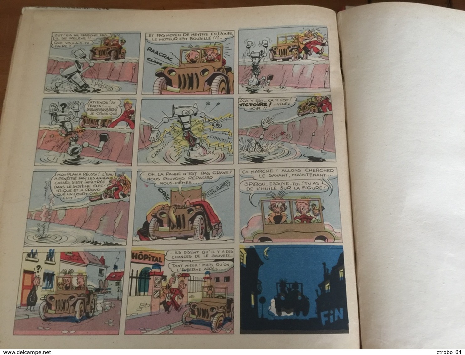 SPIROU ET FANTASIO - FRANQUIN  - Edition Originale Française De 1948 - Spirou Et Fantasio