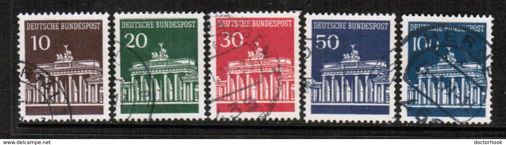 GERMANY  Scott # 952-6 VF USED (Stamp Scan # 458) - Used Stamps