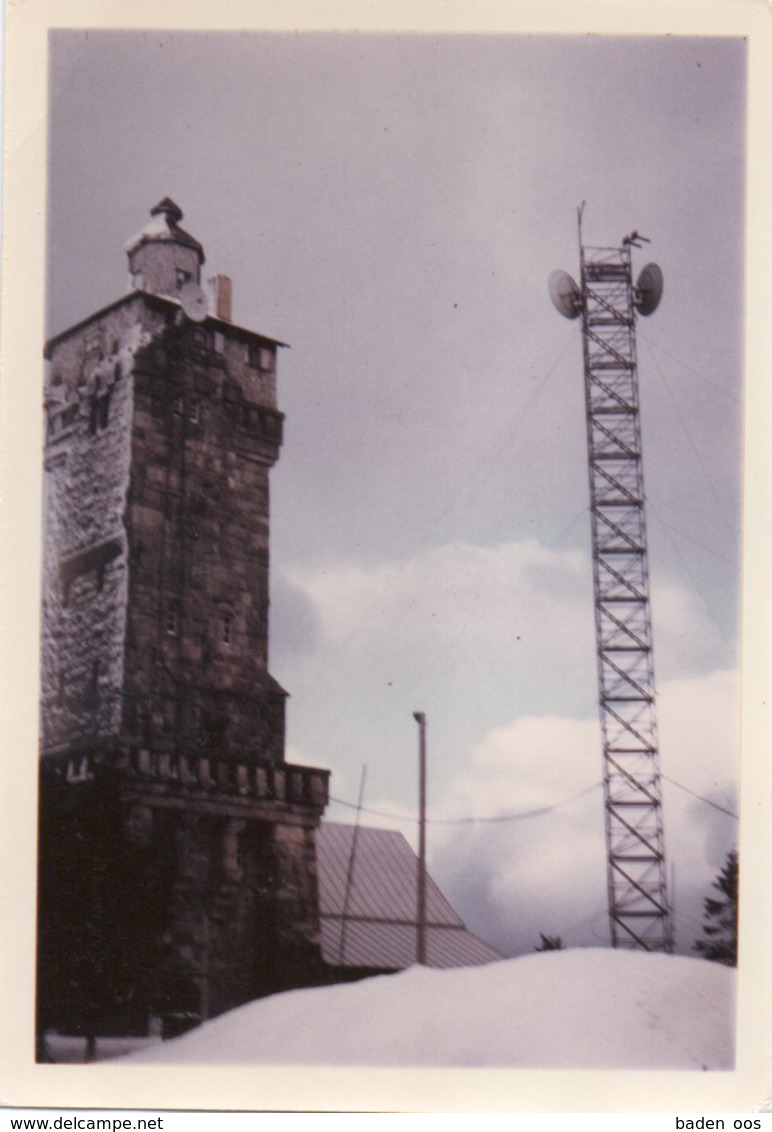 Hornisgrindeturm Et Pylône Armée De L'Air (Allemagne 1968) - Documents