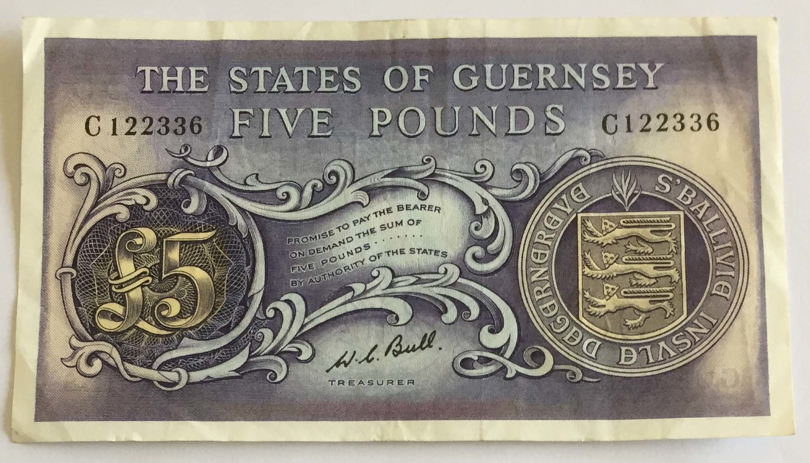 The States Of Guernsey - 5£ - Guernesey