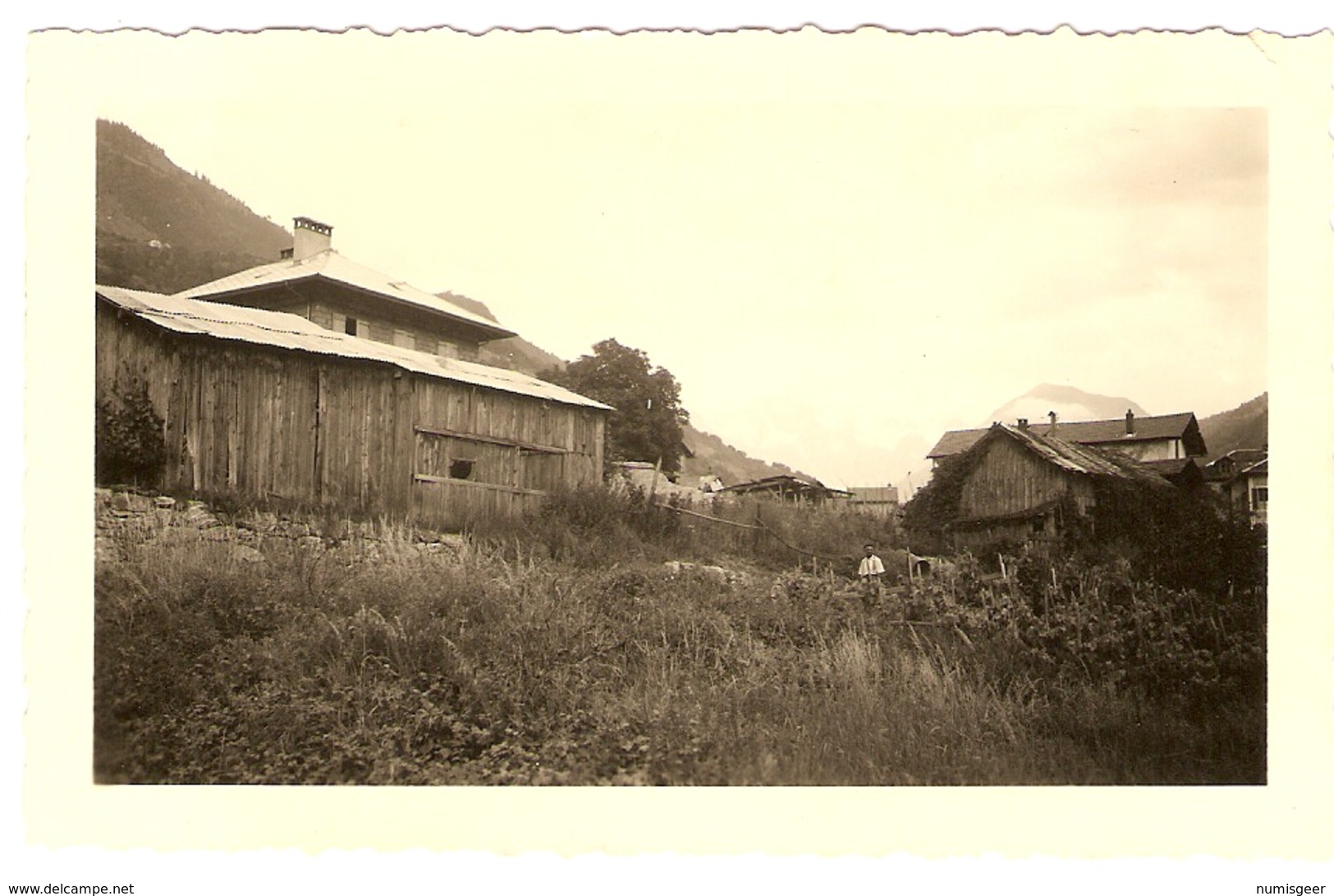 FRANCE  - ( SAVOIE ) Brides (  Vue Vers Le Massif De La Vanoise )( Photo: Format  12 X 7.5 ) - Lieux